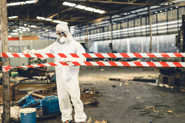 Professional Infectious Disease Decontamination technician working in Abingdon, MD